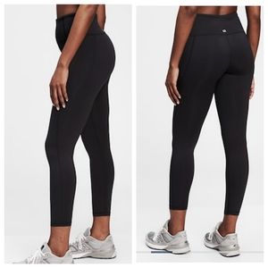 GapFit High Rise Full Length Leggings in Eclipse